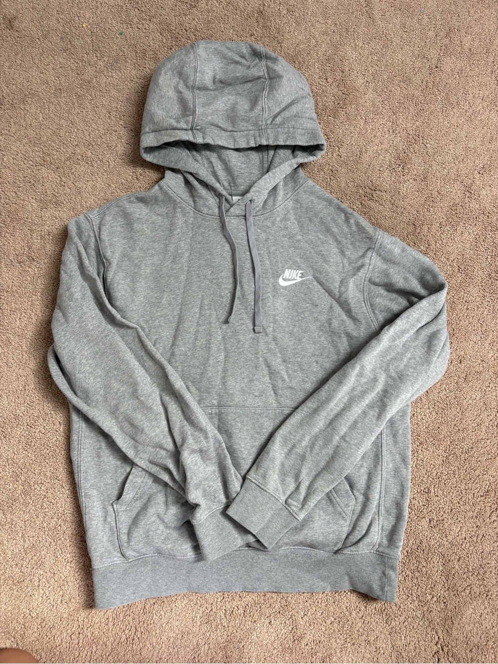 Nike Grey Pullover Hoodie